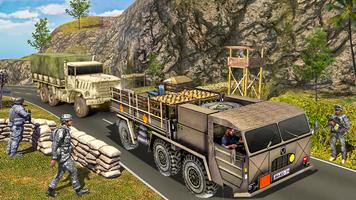 Offroad US Army Truck Driving 3D Simulator capture d'écran 1