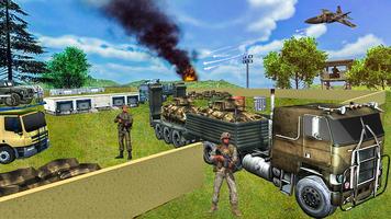 Offroad US Army Truck Driving 3D Simulator capture d'écran 2