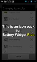 Battery Widget Icon Pack 5 Affiche