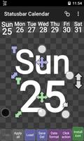 Status bar Calendar Demo-poster