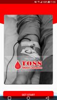 Toss Blood Donation Affiche