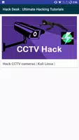 HackDesk : Hacking Tutorials скриншот 3