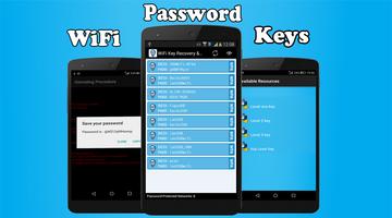WiFi Keys: Password Keys Affiche