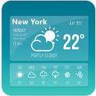 آیکون‌ Weather Forecast Temperature