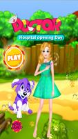 Doctor Hospital Girls Pet Vet Care Day - For Girls पोस्टर