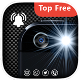 Flashlight On Call & SMS Alerts icône
