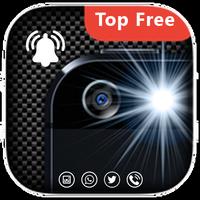 Flashlight On Call & SMS Alerts スクリーンショット 1