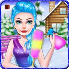 Ice Princess Winter Decoration Cleaning Game icon