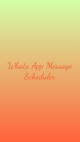 Whatsup Message Scheduler پوسٹر