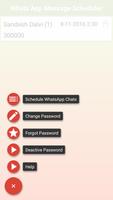 Whatsup Message Scheduler ảnh chụp màn hình 2