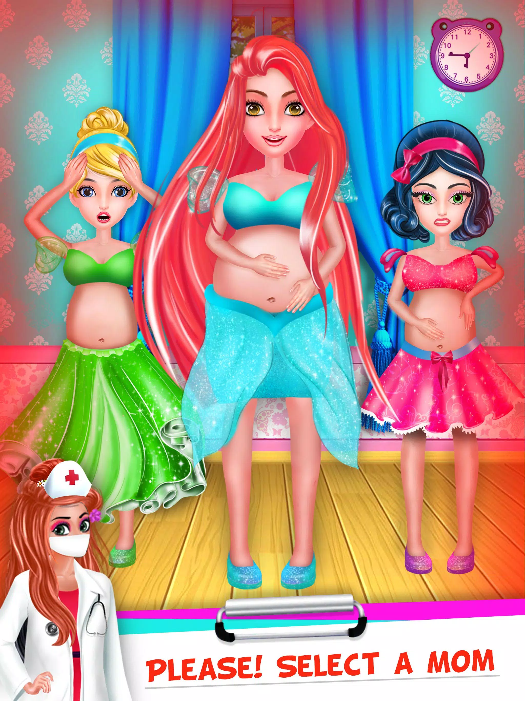 Download do APK de Mamãe Grávida Princesa bebê Recém-nascido Cirurgia para  Android