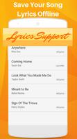 Live Music Lyrics Player,Find lyrics,offline lyric ภาพหน้าจอ 3