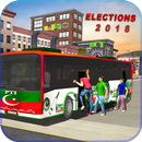 PK Elections Bus Driving 2018: Siyasi Dangal Game APK