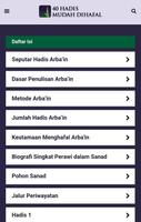 1 Schermata 40 Hadis Mudah Dihafal - Sanad