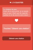 Phrase d'Amour - Love Quotes plakat