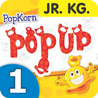 PopKorn Popup Series JR. KG. Term-1 (Eng. Med.) আইকন