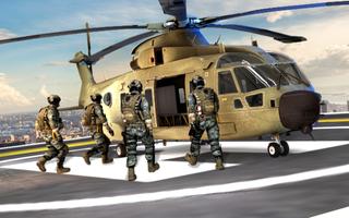 US Army Helicopter Transport V Affiche