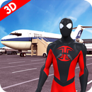 City Airport Flying Superhero Flights 3D APK