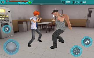 High School Boy Survival Battle Simulator Game screenshot 2