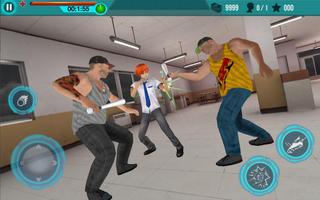 High School Boy Survival Battle Simulator Game capture d'écran 3