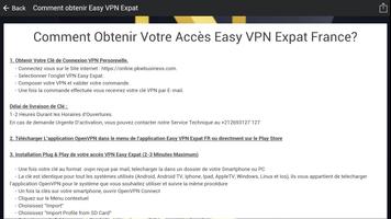 VPN Easy Expat France capture d'écran 3