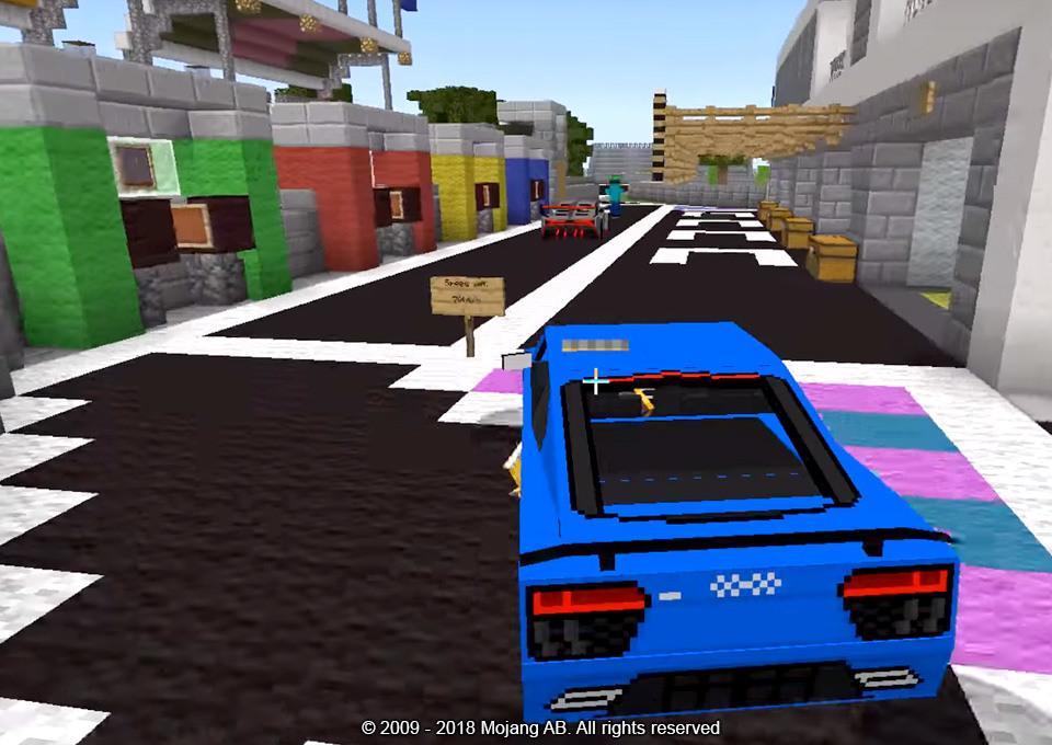 Cars For Minecraft Pe Mod Apk Pour Android Telecharger