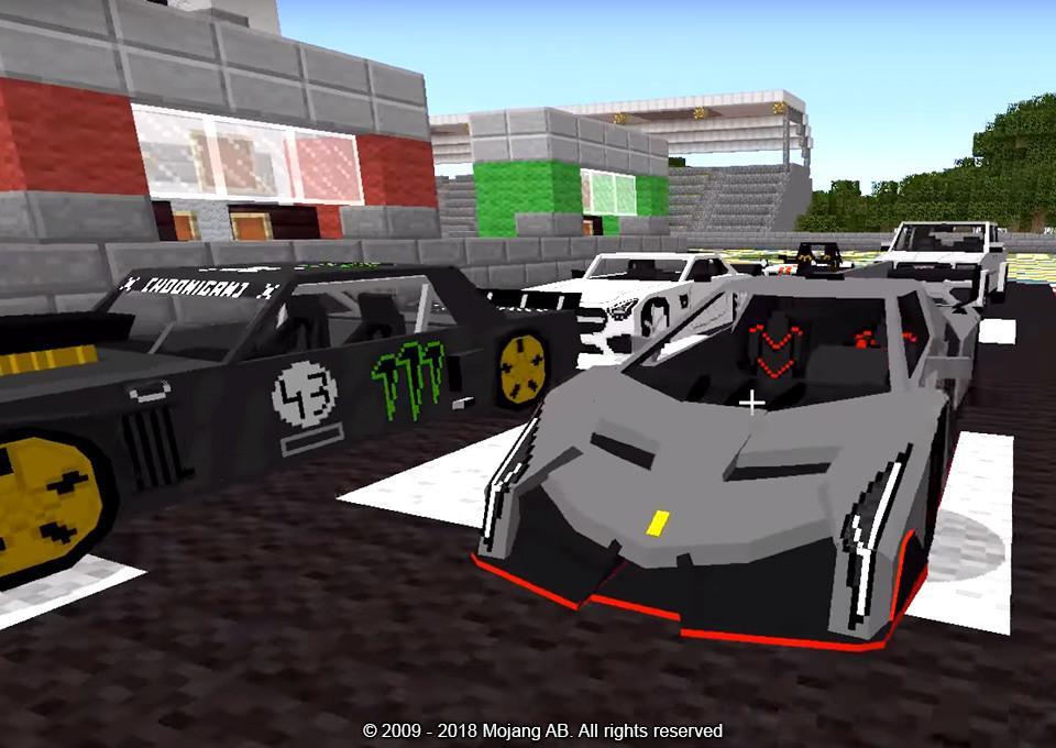 Android 用の Cars For Minecraft Pe Mod Apk をダウンロード