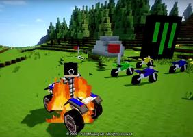 Dirt Bike Mod for Minecraft Affiche