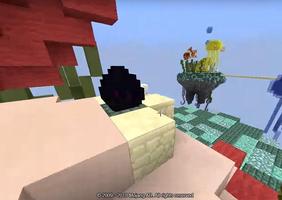 Egg Wars Minecraft Game Map Affiche