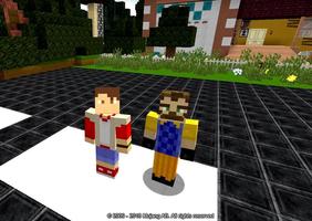 Mod Hola Vecino de Minecraft PE Poster