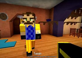 Mod Hello Neighbor Minecraft PE स्क्रीनशॉट 2