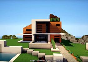 Casas modernas Minecraft PE Mod Cartaz