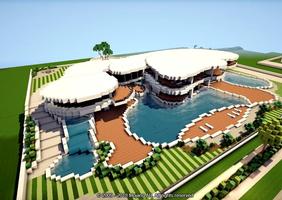 Casas modernas Minecraft PE Mod imagem de tela 1