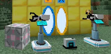 Portal Gun Mod for Minecraft PE