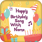 Birthday Song Maker with Name icône