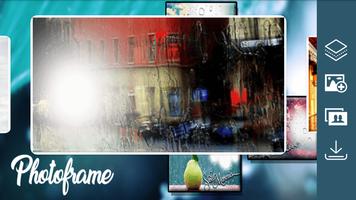 Rain Photo Frame Latest 2017 ảnh chụp màn hình 2