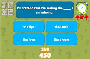 Missing Lyric Game Screenshot 2