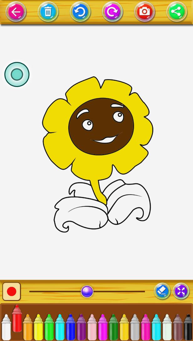 Скачать Plants vs Zombies 2 Coloring Book & Drawing Game APK для Android