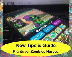 Tip And Plants vs Zombies Hero Affiche