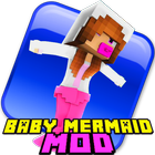 Baby Mermaid Tail Mod for Minecraft PE Zeichen
