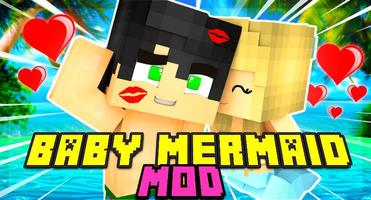 Baby Mermaid Tail Mod for Minecraft PE syot layar 1