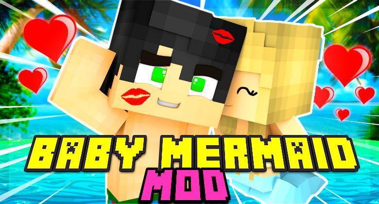 Mermaid Tail Mod for Minecraft PE APK minecraft mermaid mod download pe