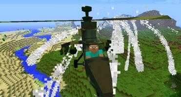 Plane Mod for Minecraft PE ảnh chụp màn hình 1