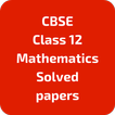 CBSE Class 12 Mathematics Solv