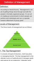 برنامه‌نما Principles of Management عکس از صفحه