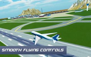 Air Plane Landing : Real Pilot Flight Simulator 3D screenshot 1