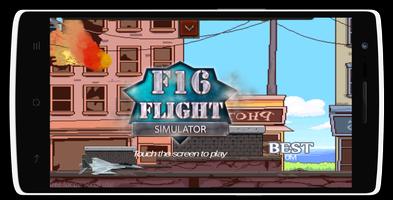 F16 Flight Simulator Cartaz