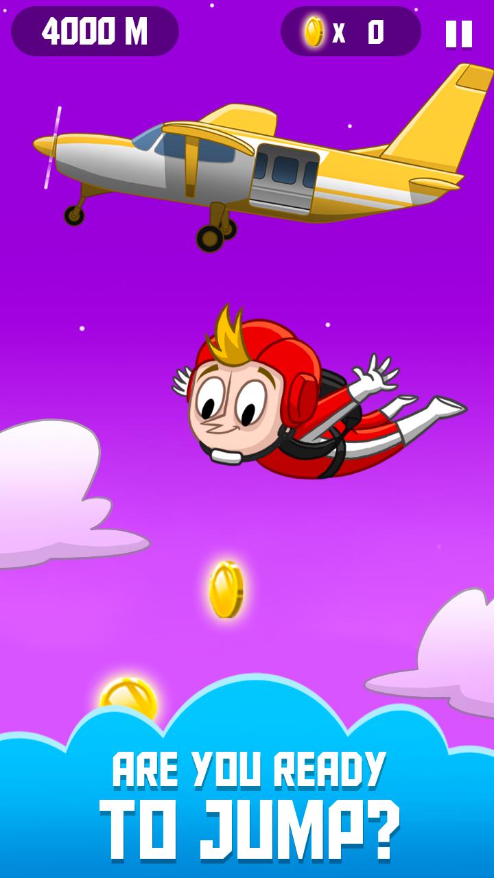 Plane Jump Simulator Parachute Flying For Android Apk Download - skydive off a plane roblox