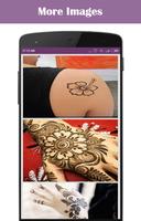 Easy Flower Mehndi Designs Affiche