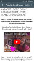 Planeta das Gêmeas تصوير الشاشة 1